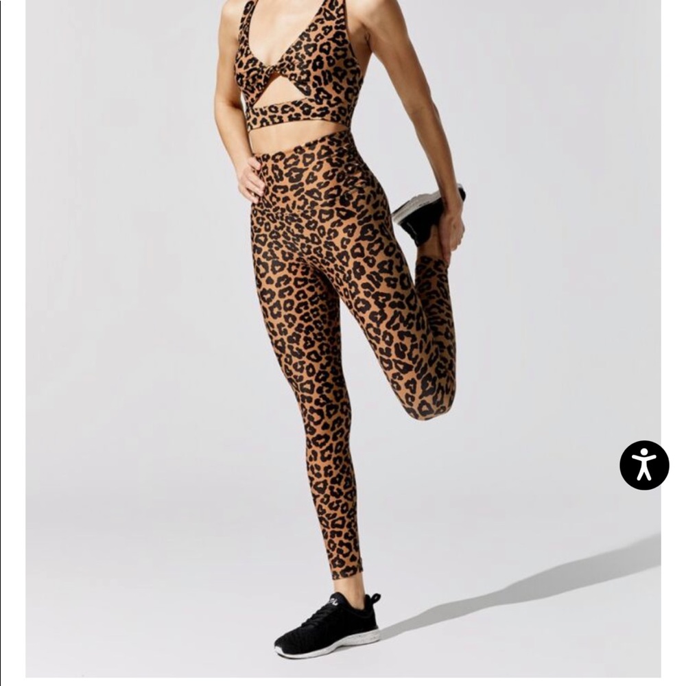 Beach riot leopard leggings